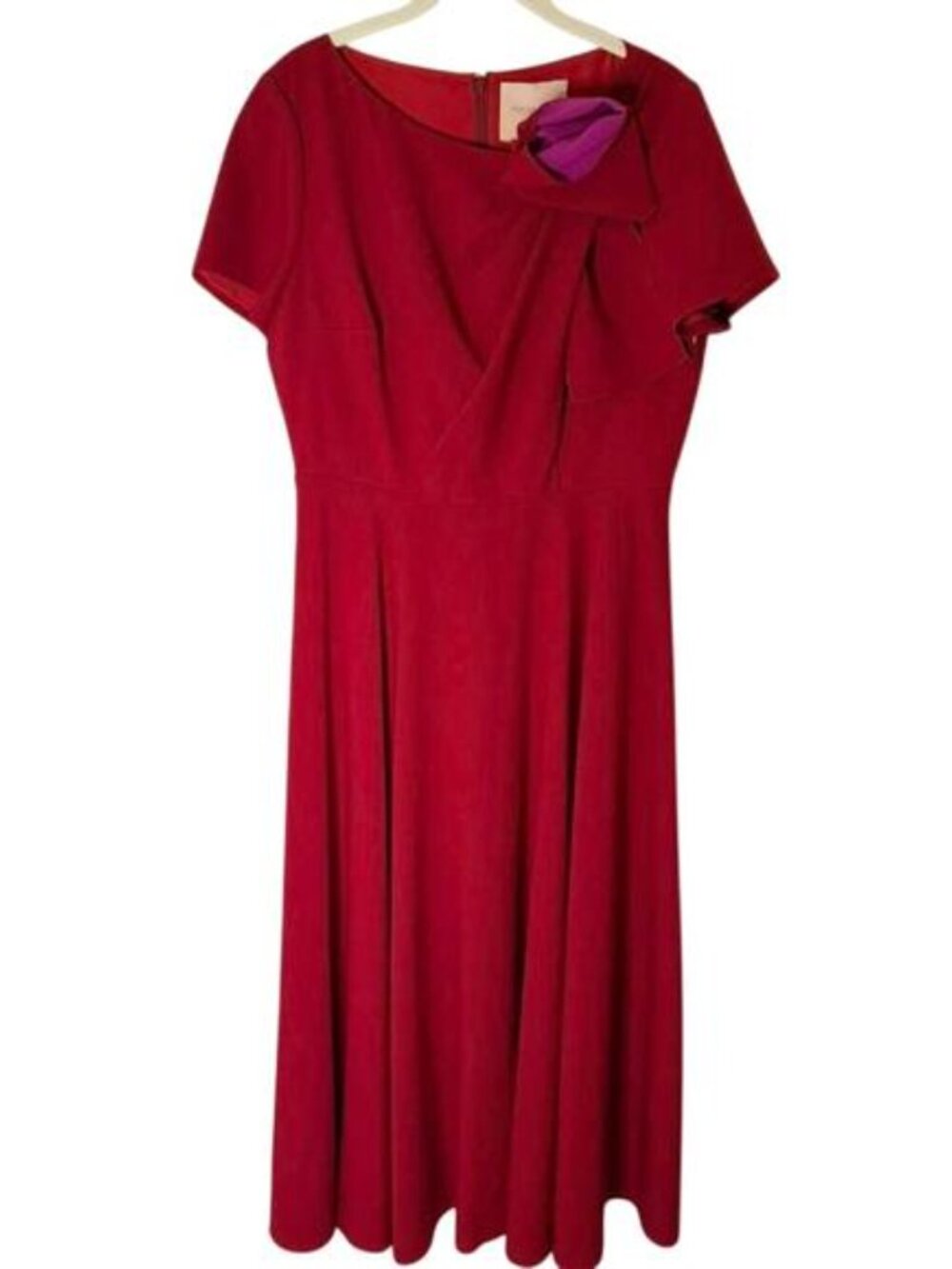ROKSANDA Luna Midi Dress in Liberty Red Size UK 14 US 10 - Picture 4 of 9